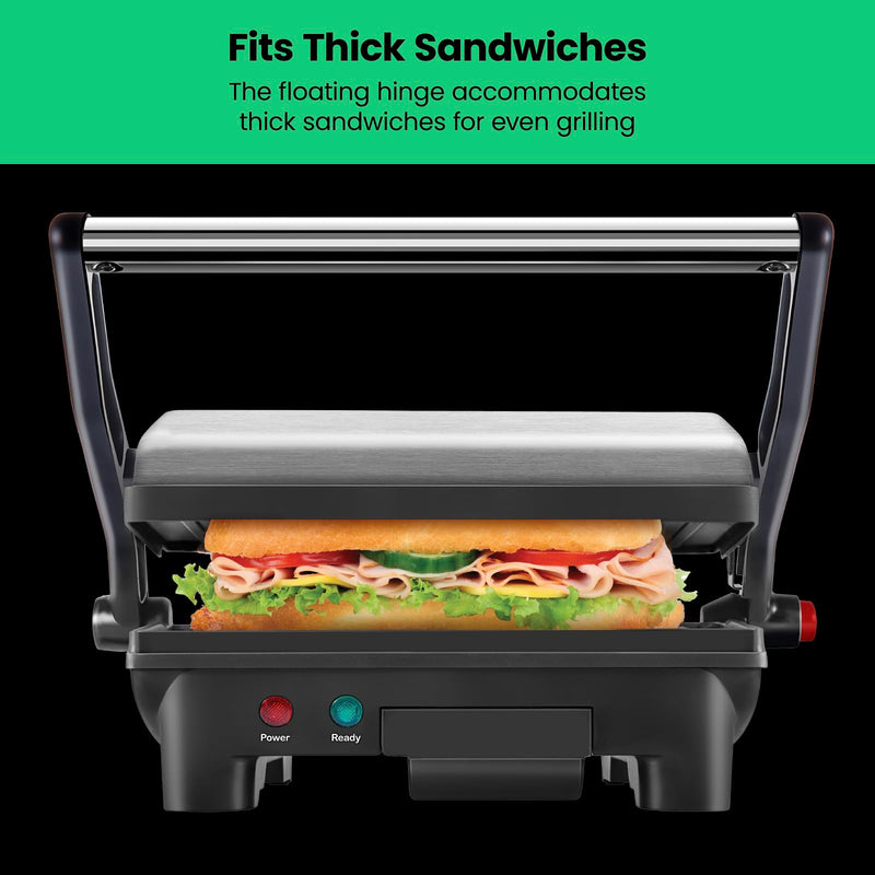 Chefman RJ02-180 Panini Press and Grill