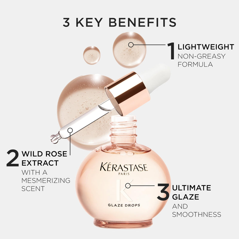 Kérastase - Gloss Absolu Anti-Frizz Drops - Hair Oil - 45 mL