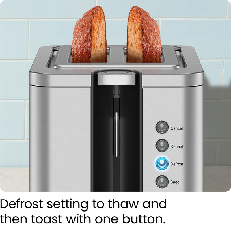 Chefman 2-Slice Stainless Steel Toaster