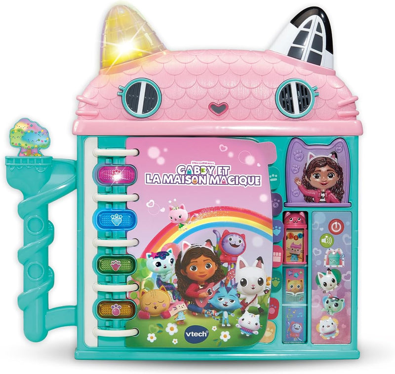 Vtech - Gabby et la maison magique- La maison-livre éducative (French Version)