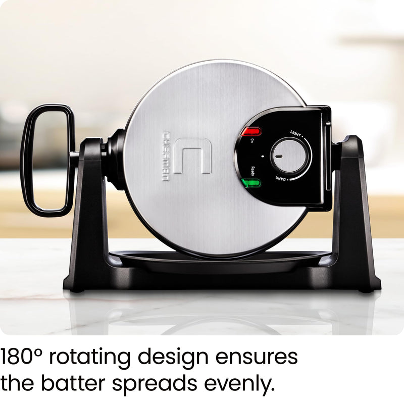 Chefman Rotating Belgian Waffle Maker