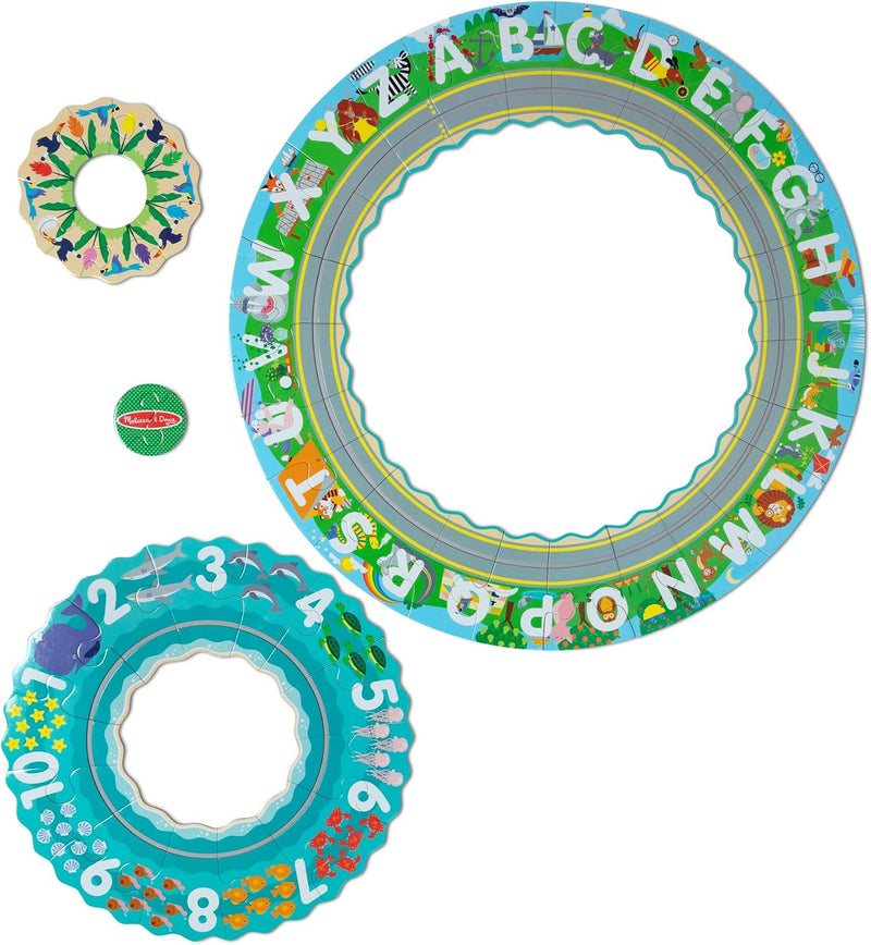 Melissa & Doug - Round the Shore Floor Puzzle & Play Set