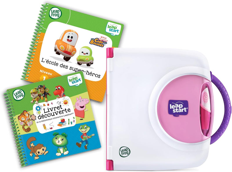 LeapFrog - LeapStart - Pack Réussite scolaire - Rose (Version française)
