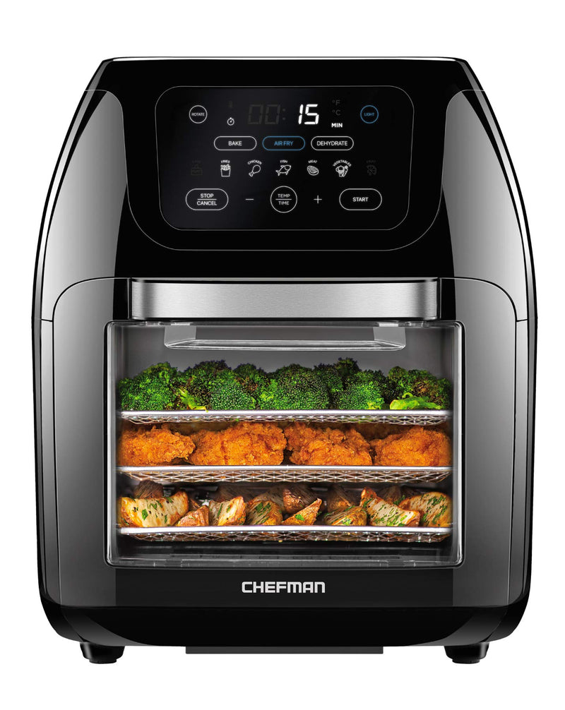 Chefman RJ38-1 10 L Air Fryer Oven with Rotisserie