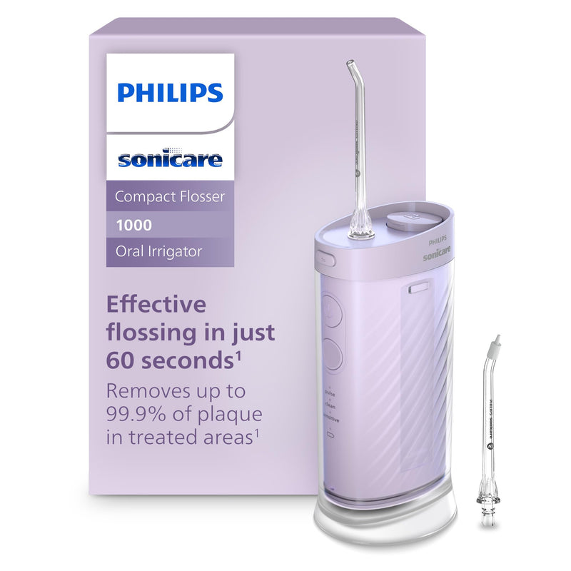 Philips Sonicare Compact Flosser 1000 HX3333/23, Purple