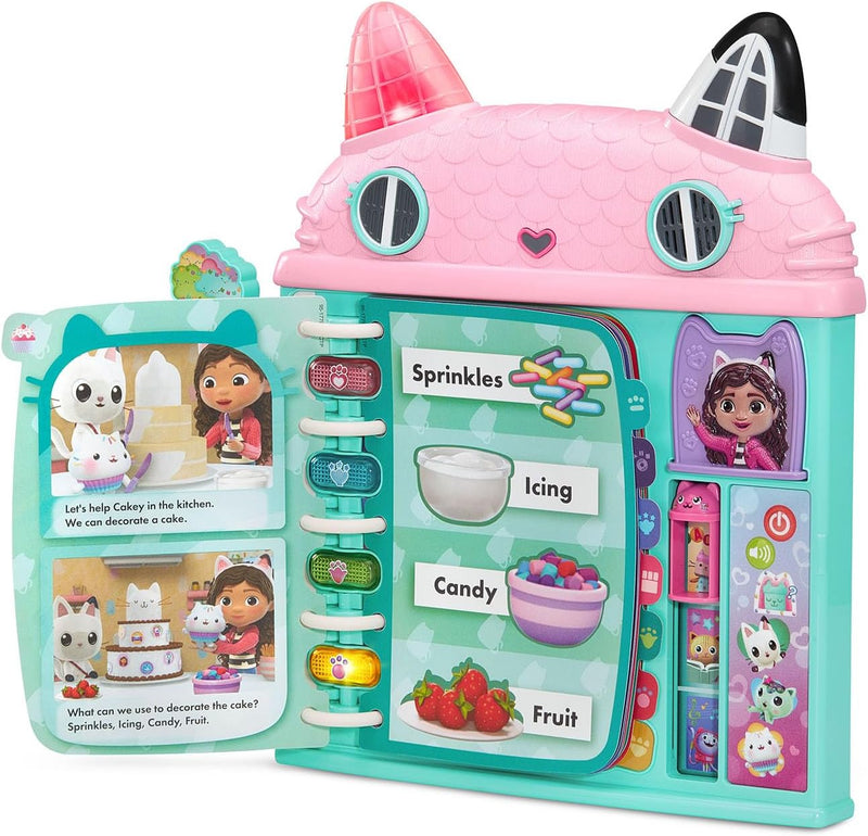 Vtech - Gabby's Dollhouse Cat-a-Vator Discovery Book (English Version)