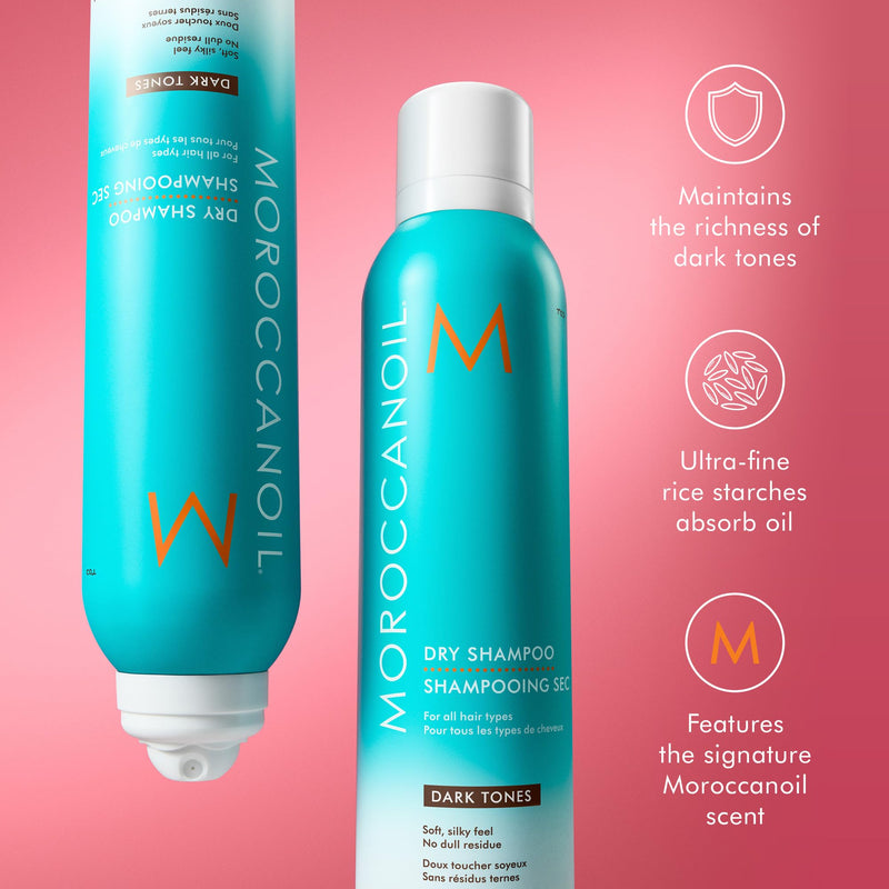Moroccanoil Dry Shampoo Dark Tones, 205 mL