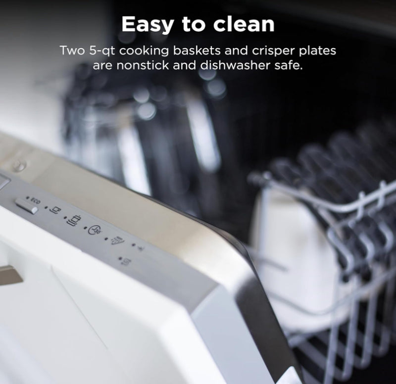 Ninja Foodi DualZone XL Air Fryer DZ302C, 10 qt.