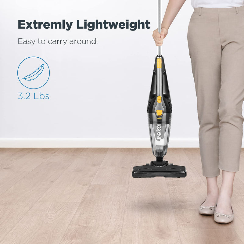 Eureka - NES212C - 3-in-1 Corded Stick Vacuum - Black