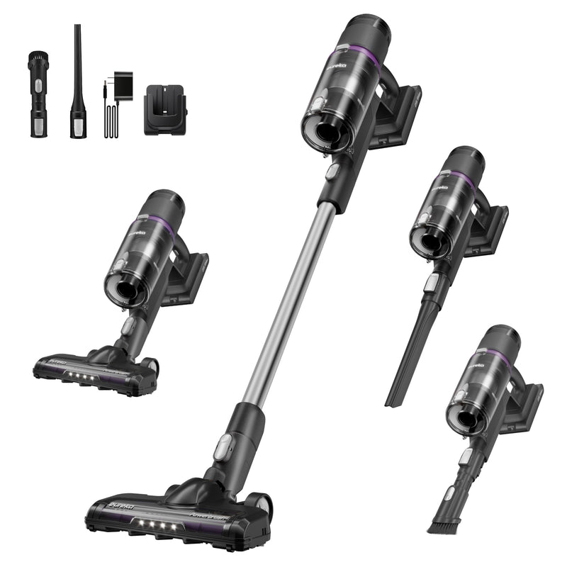 Eureka - ReactiClean NEC410BK - Cordless Stick Vacuum - Black