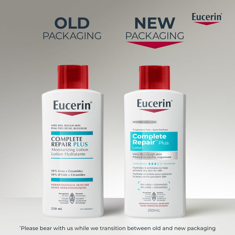 Eucerin Complete Repair Plus Moisturizing Lotion 10% Urea, 250 mL