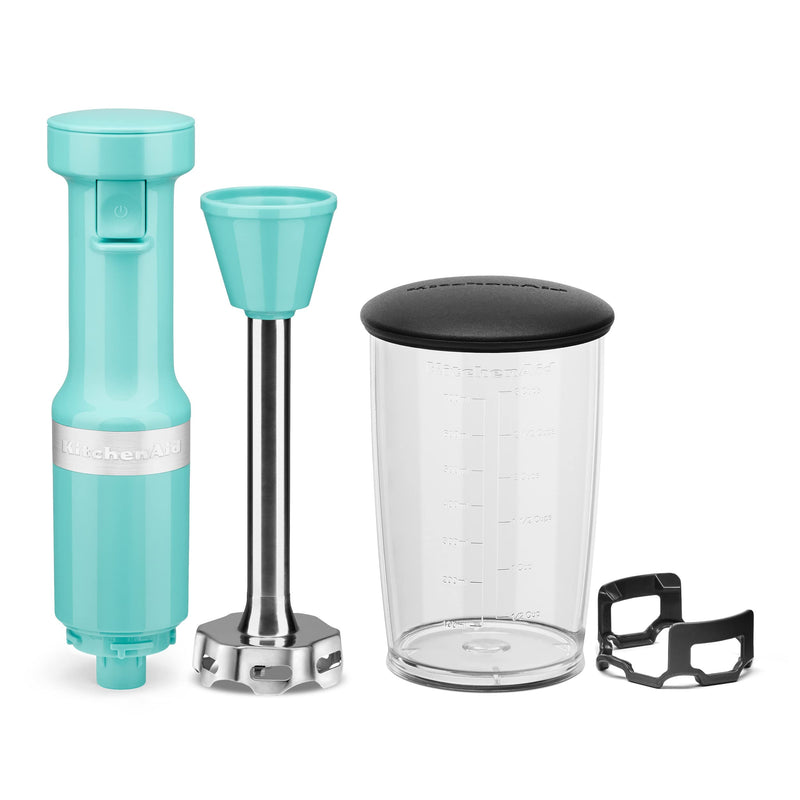 KitchenAid - KHBV53AQ - Variable Speed Immersion Blender - Aqua Sky