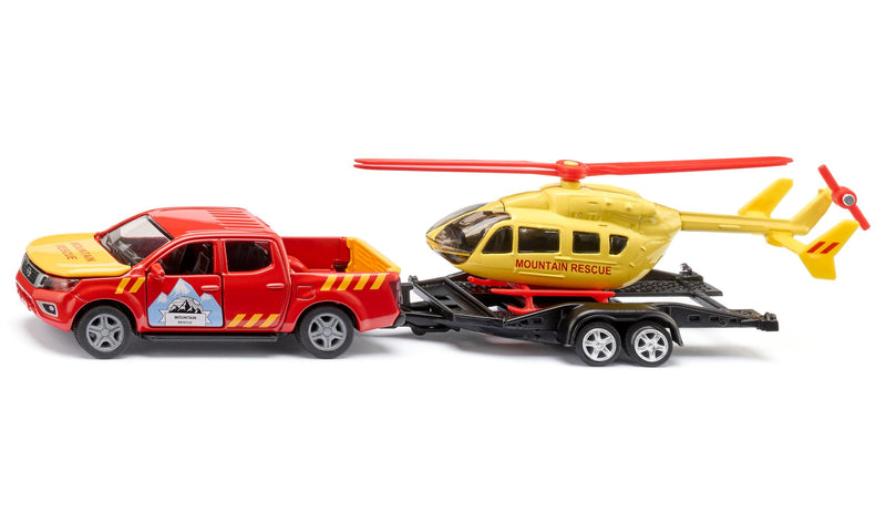 Siku - Nissan Navara With Helicopter (1:50)