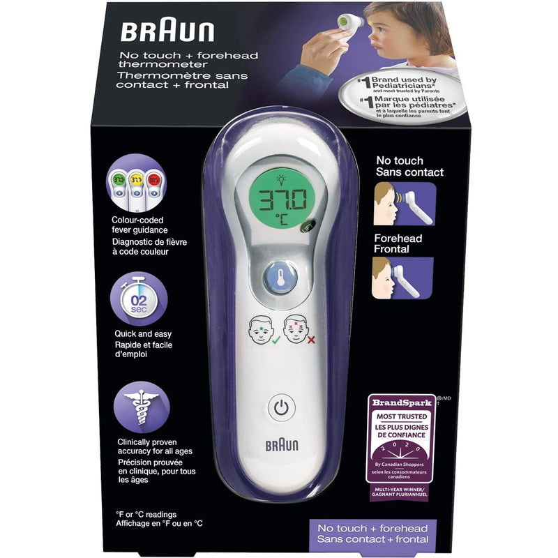 Braun BNT300CA No-Touch and Forehead Thermometer