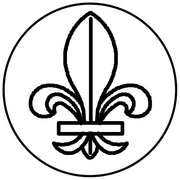 Jacques Herbin Fleur-de-lis Symbol Wax Seal – 24 mm brass stamp