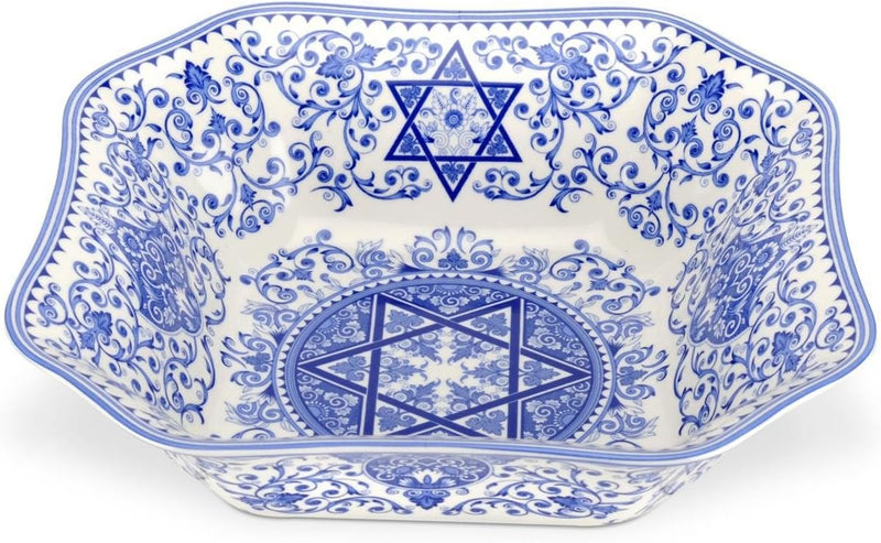 Spode - Judaica - Square Salad / Serving Dish 9.25