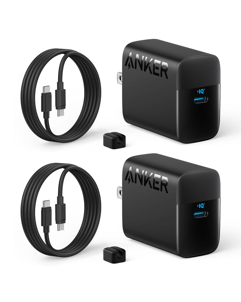Anker - A2653 - 45W USB-C Wall Charger with Cable - 2-Pack