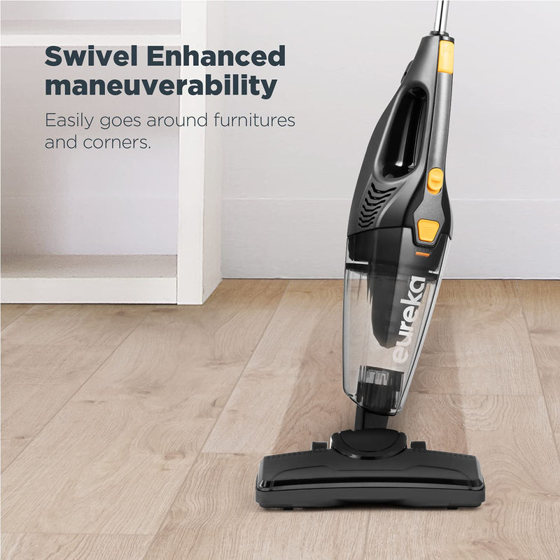 Eureka - NES212C - 3-in-1 Corded Stick Vacuum - Black