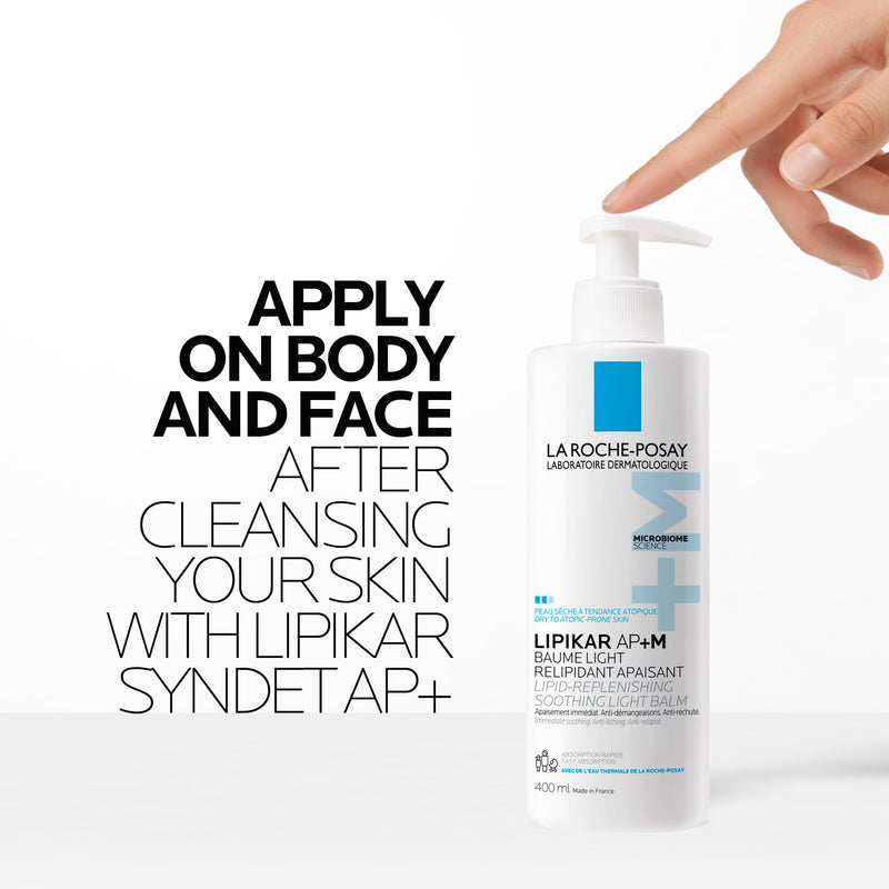 La Roche-Posay - Lipikar Baume Light AP+M - 400 mL