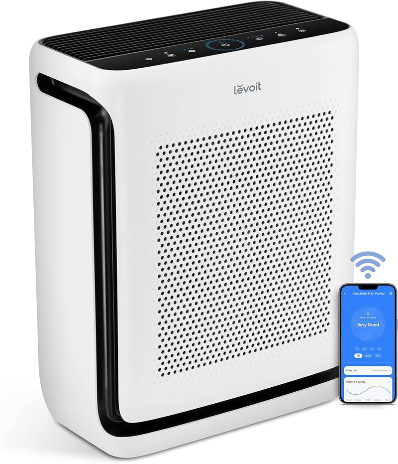 Levoit Vital 200S-P Smart Air Purifier, White