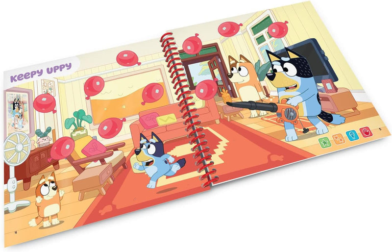 LeapFrog - LeapStart Preschool (Level 1) - Bluey Fun and Games Activity Book (English Version)