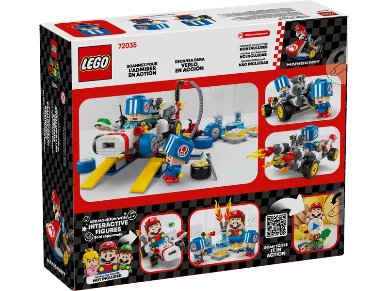 LEGO - 72035 - SUPER MARIO - Toad's Garage - 390pcs