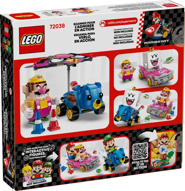 LEGO - 72038 - SUPER MARIO - Mario Kart - Wario & King Boo - 512pcs