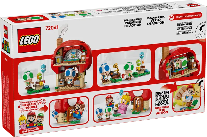 LEGO - 72041 - SUPER MARIO - Party at Toad's House - 276pcs