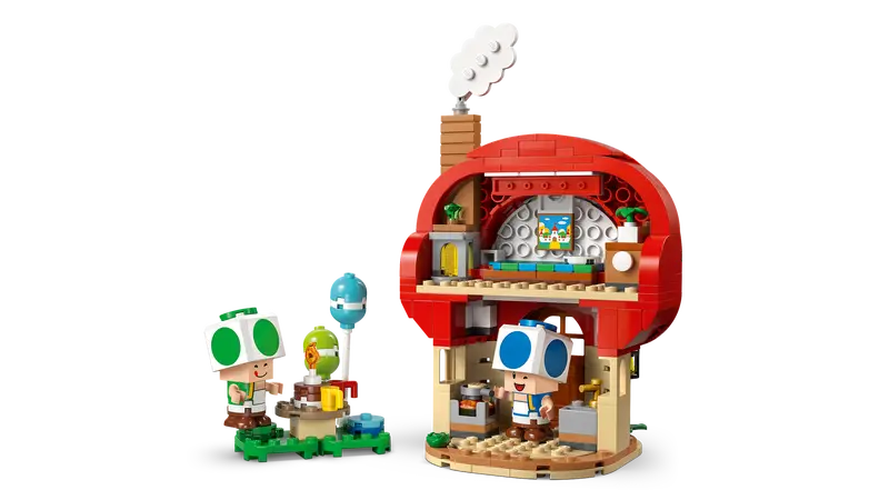 LEGO - 72041 - SUPER MARIO - Party at Toad's House - 276pcs