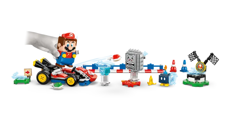 LEGO - 72043 - SUPER MARIO - Mario Kart - Playset - 278pcs