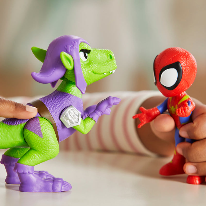 Hasbro - SPIDEY & FRIENDS - HERO DINO WEBS FIG