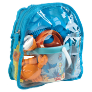 BACKPACK - BEACH SET AND ARM FLOATIES FISH