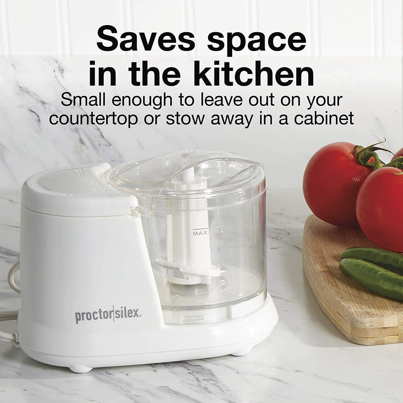 Proctor Silex Food Chopper 72500RY, 1.5 Cup