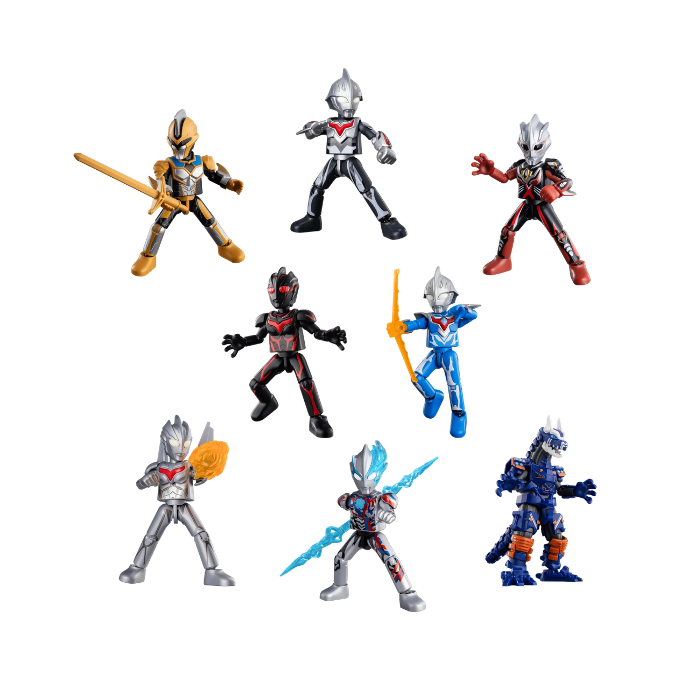 BLOKEES - Ultraman - Galaxy Version 9pc PDQ Wave 11 The Nexus Of Ligh