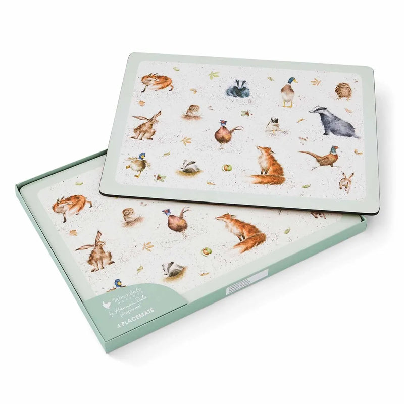 Pimpernel - Wrendale 16x12" Mats (Set of 4)
