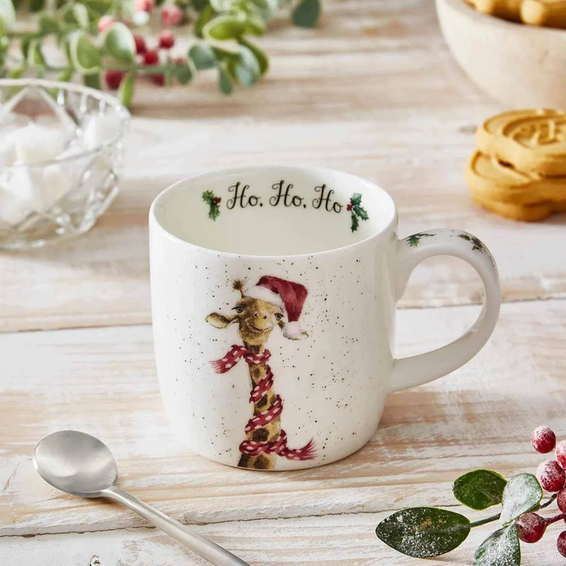 Royal Worcester - Wrendale Mug 11 oz - Ho Ho Ho