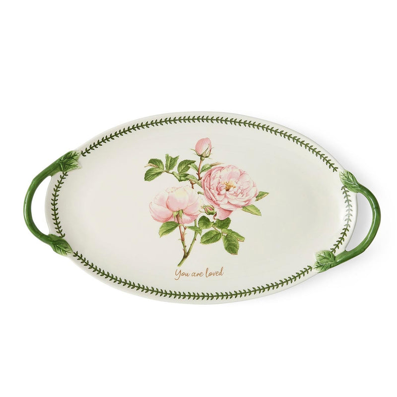 Portmeirion Botanic Garden Bouquet Sentiments floral vanity tray