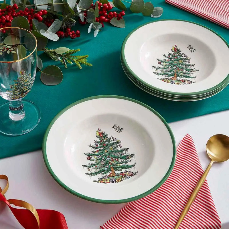 Spode - Christmas Tree - Soup Plate - UK | 23cm/9 in