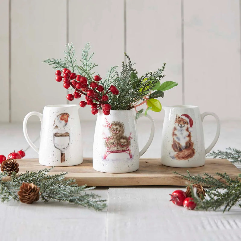Royal Worcester - WRENDALE POSY JUG (HEDGEHOGS)