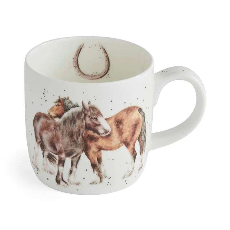 Royal Worcester - Wrendale - HORSES MUG 11OZ.
