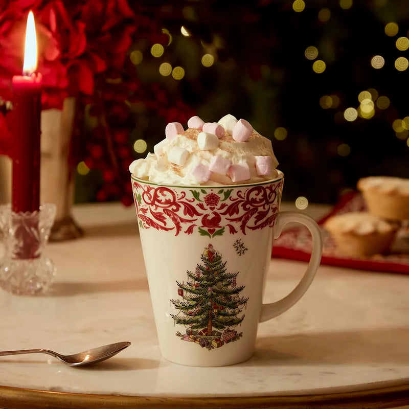 Spode - Christmas Tree Tartan - ANNUAL MUG 14OZ 2026