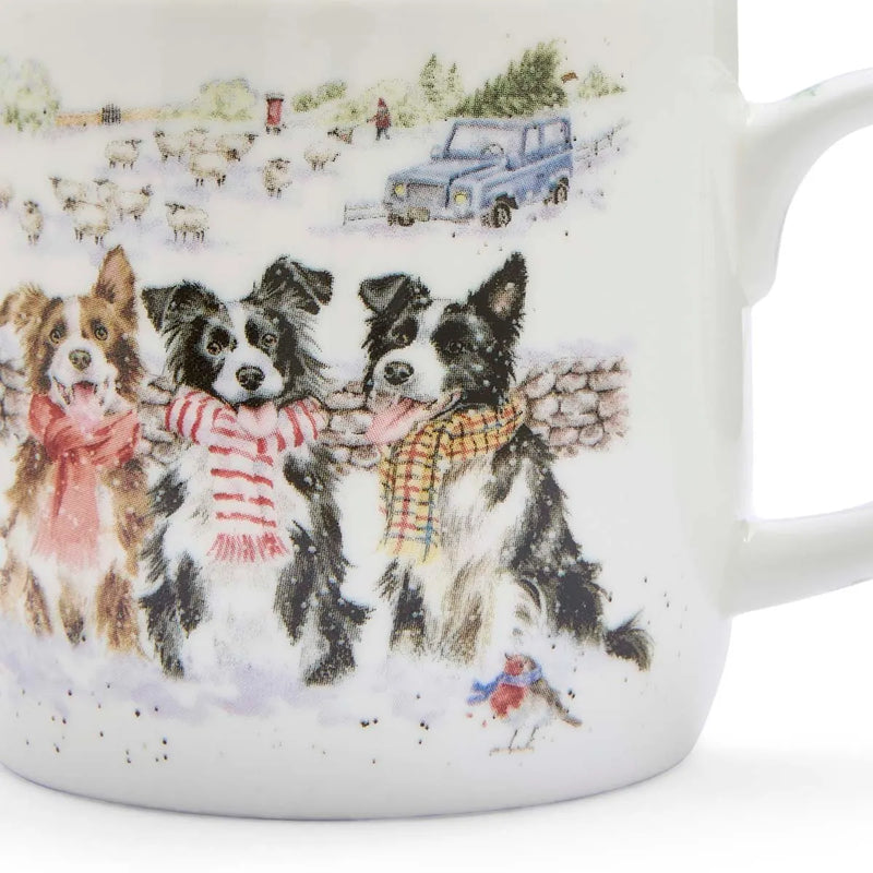 Royal Worcester - Wrendale - While Shepherds Watch Mug