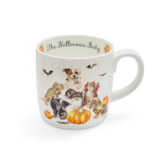 Royal Worcester Wrendale The Halloween Party large mug