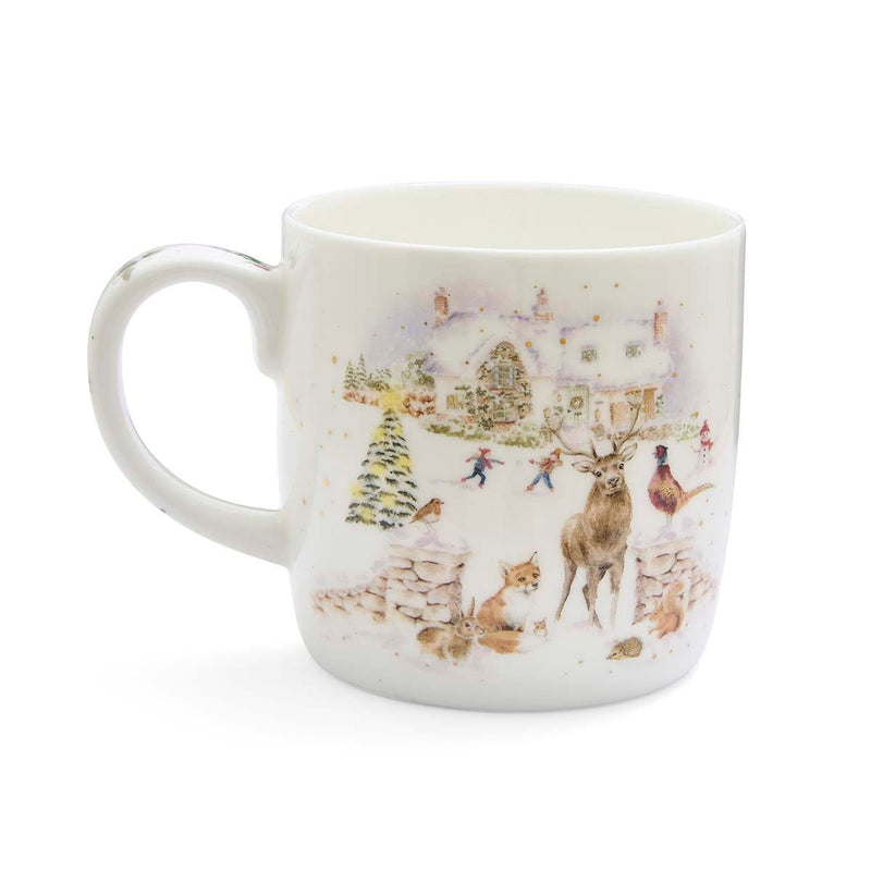Wrendale Snow Place Like Home 2026 mug alternate view