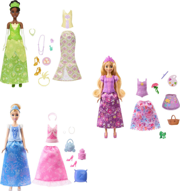 Mattel - DISNEY PRINCESS - FASHION DOLLSTORYTELLING ASST