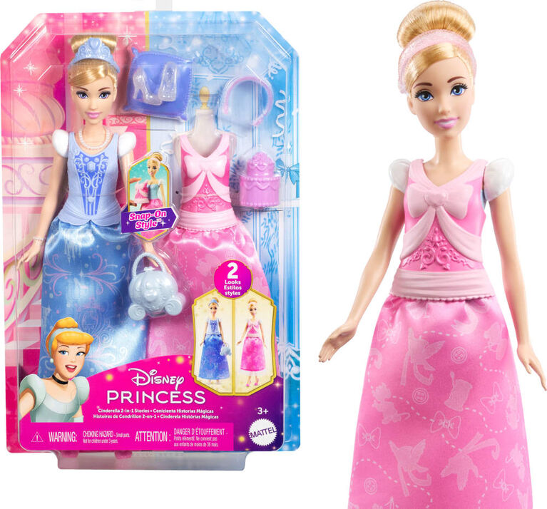 Mattel - DISNEY PRINCESS - FASHION DOLLSTORYTELLING ASST