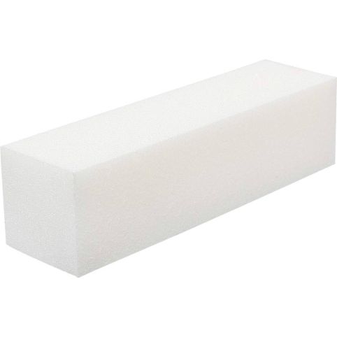 Belmonda - Block WHITE Buffer/ Bloc de Finition BLANC "SNOWFLAKE" 12pc/pack "IS"