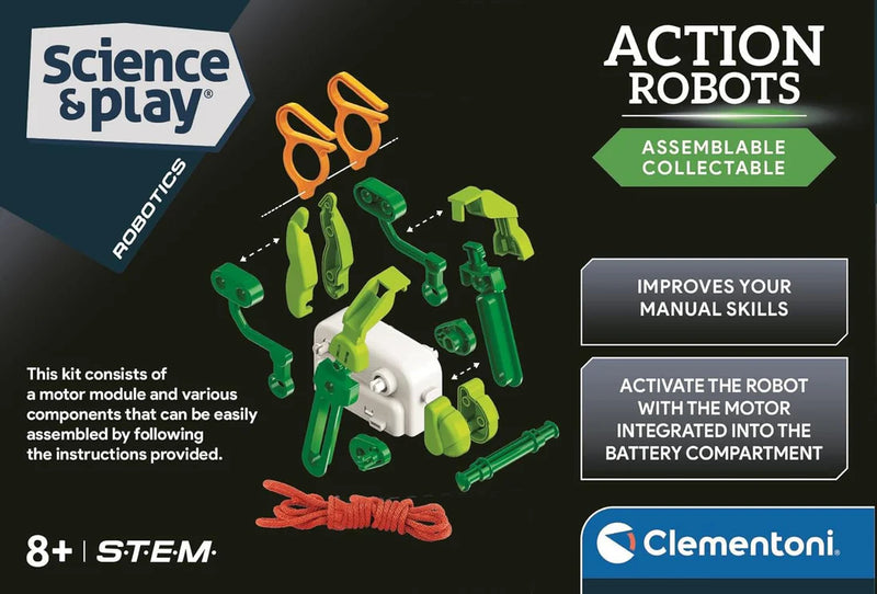 Clementoni - SCIENCE & PLAY: EXTREME ROBOT - CLIMBER