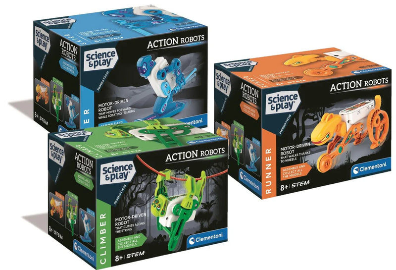 Clementoni - SCIENCE & PLAY: EXTREME ROBOT - CLIMBER