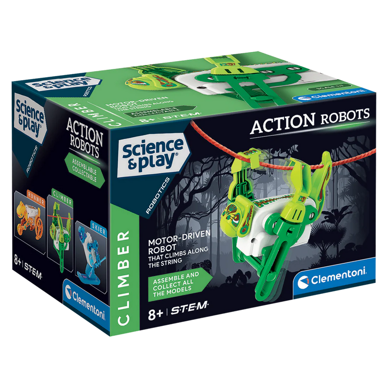 Clementoni - SCIENCE & PLAY: EXTREME ROBOT - CLIMBER